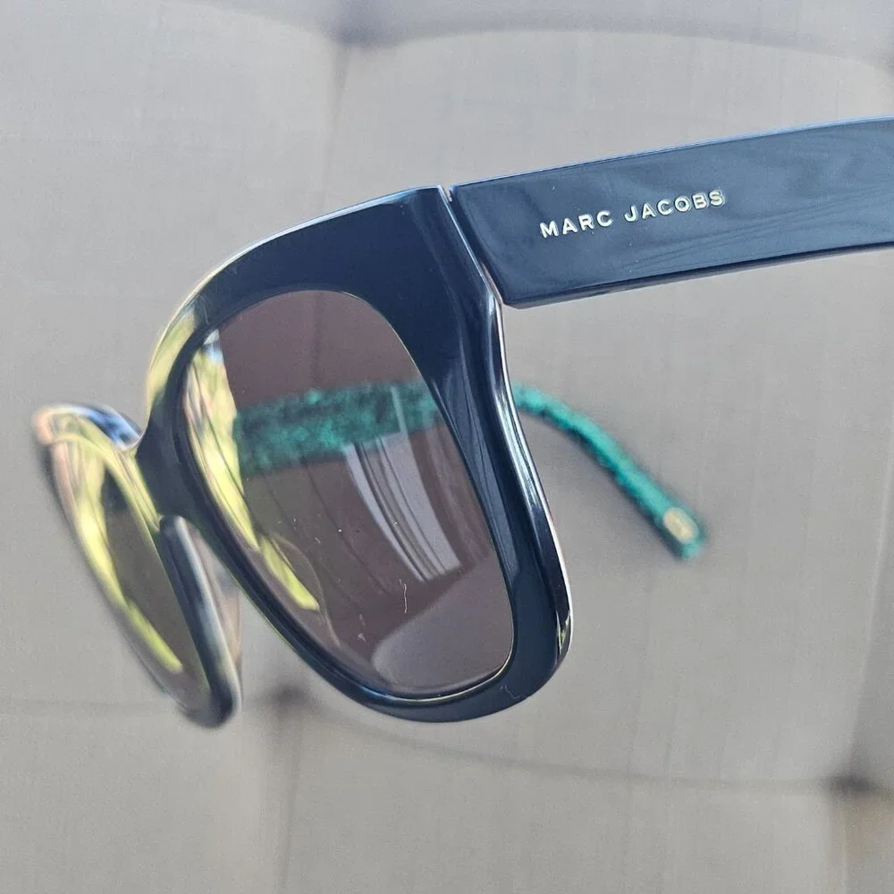 Marc Jacobs Women's Glasses Marc229/S Black Square Sunglasses - Picture 5 of 16